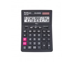 Калькулятор Brilliant 16 розрядів чорний (BS-8886BK)