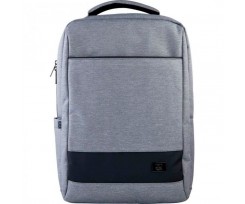 Рюкзак GoPack Сity 17.5 л 43x33x12.5 см сірий (GO21-168L)
