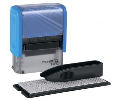 Штамп самонабірний Trodat Imprint 11 38х14 мм синiй (Imprint 11 Текст/3 укр)