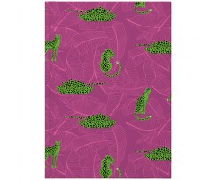 Книга записна Axent Leopard А4 96 аркушів клітинка рожева (8422-555-A)
