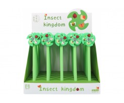 Ручка кулькова Махі Insect Kingdom гелева 0.6 мм асорті (APF140)