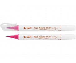 Маркер-пензлик Sta Aqua Natural Brush червоно рожевий (STA3700-84)