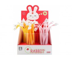 Ручка кулькова Махі Rabbit гелева 0.6 мм асорті (APF020)