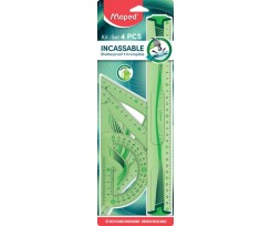 Набор линеек Maped Unbreakable Maxi 30 см 4 предмета (MP.244304)