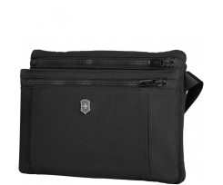 Сумка горизинтальна Victorinox LIFESTYLE ACCESSORY наплічна Compact 3 л чорна (Vt607128)