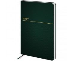 Дневник датированный 2026 Axent Partner Traces 145*210 мм 336 страниц темно-зеленый (8829-26-2-A)