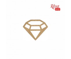 Міні-заготовка ROSA TALENT Диамант МДФ 46х38 мм 10 шт (2809173)