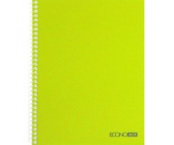 Блокнот Economix А5 80 листов желтый клетка (N20220-05)