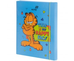 Папка для трудового навчання Kite Garfield А4 блакитна (GF25-213)