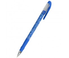 Ручка шариковая Axent Blue Floral 0.5 мм синяя (AB1049-36-A)