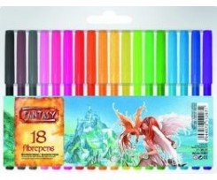 Набір фломастерів Economix Fantasy 18 шт. (E11207)