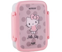 Ланчбокс Kite Hello Kitty 420 мл 15х12х4.9 см бежевый (HK24-160)
