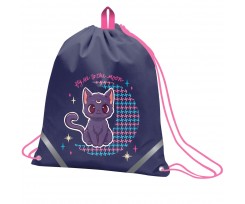 Сумка для взуття Yes Fantastic Kitty 40x35 см бузковий (559672)