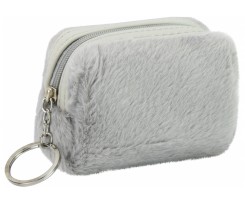 Брелок-гаманець Cool For School М'який 11x5x9 см сірий (CF86932)