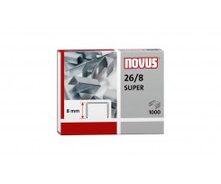 Скоби Novus Super №26/8 1000 шт (040-0199)