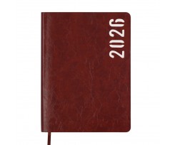 Дневник датированный 2026 Buromax Mind A5 336 страниц коричневый (BM.21152-25)