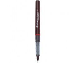 Ручка роллер Rotring Drawing Tikky Graphic 0.1 мм Burgundy FiberPen Black (R1904750)