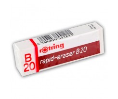 Резинка Rotring Rapid B20 прямоугольный белый (S0194570)