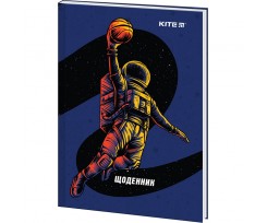 Щоденник шкільний Kite Spaceball 48 аркушів тверда обкладинка (K22-262-10)
