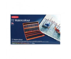 Набір акварельних олівців Derwent Watercolour 72 кольори в дерев'яній коробці 3.5 мм (32891)