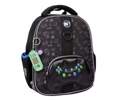 Школьный рюкзак Yes Game On! 35x28x15 см 15 л черный (559897)