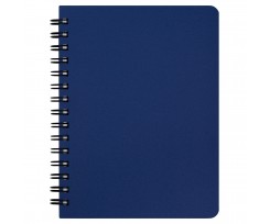 Книга записна Buromax Office А6 96 аркушів клітинка синя (BM.24651150-02)