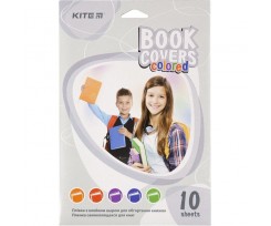 Пленка Kite самоклеющаяся для книг 38x27 см 10 штук ассорти (K20-309)