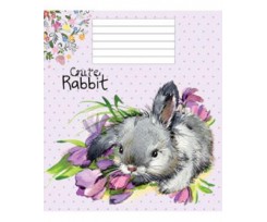 Зошит В5 Мрії збуваються "RABBIT" 18 арк., лінія (ТА5.1821.2116л)