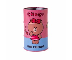 Стакан-підставка бочка Yes Line friends металева рожева (708098)