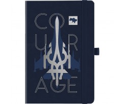 Щотижневик Axent Partner 125x195 мм 96 аркушів Courage (8516-23-04-A)