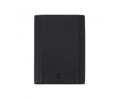 Портмоне вертикальне Piquadro BRIEF з відділенням для кредиток rfid синє (PU1393BRR_BLU)