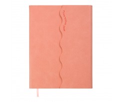 Дневник датированный 2026 Buromax Charme A5 336 страниц лосось (BM.21146-26)