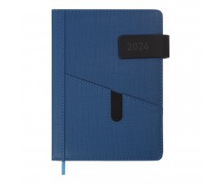 Щоденник датований Buromax Galaxy 2024 A5 336 сторінок синій (BM.2123-02)
