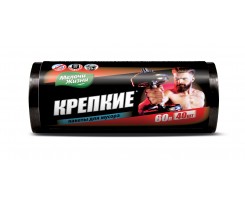 Пакети для сміття Мелочи Жизни 60 л 40 штук чорні (8571042720)