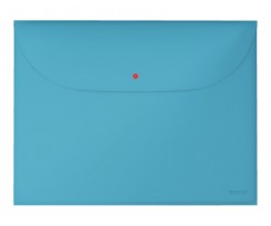 Папка-конверт Leitz Cosy А4 на кнопці синя (4709-00-61)
