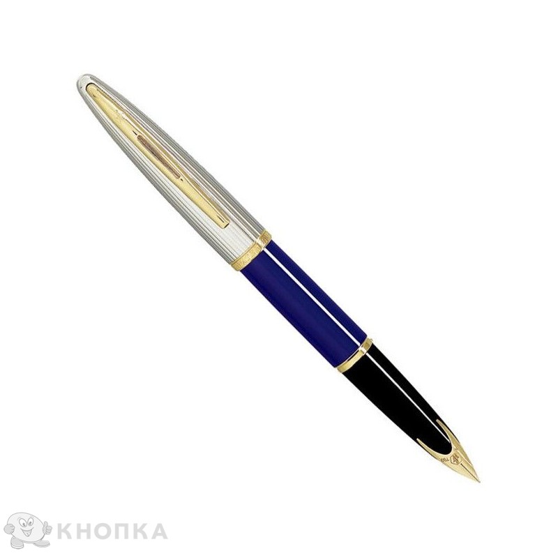 Ручка перова Waterman Carene Deluxe Blue silver (11 202) Ручка перова Waterman Carene Deluxe Blue silver (11 202)