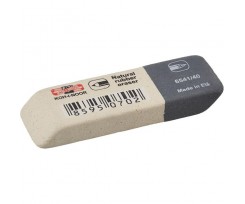 Гумка Koh-i-Noor SunPearl 57х19х7 мм 40 штук біло-сіра (6541/40)