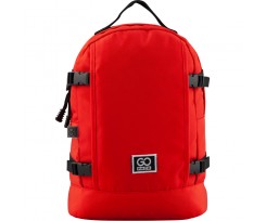 Рюкзак GoPack Сity, 36x26x13 см, 12 л, поліестер, червоний (GO20-148S-2)