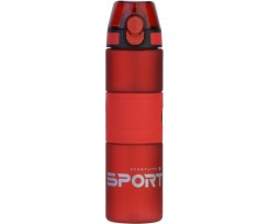 Пляшка для води Optima Stripe 750 мл червона (O51931)