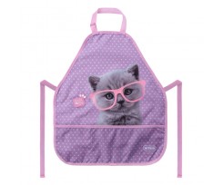Фартук с нарукавниками Kite Studio Pets 55x47 см фиолетовый (SP22-161)