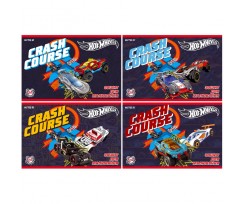 Тетрадь для рисования Kite Hot Wheels, 24 листов, A4, скоба (HW19-242)