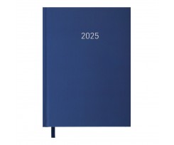 Щоденник датований 2025 Buromax VELVET A5 336 сторінок синій (BM.2163-02)