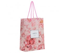 Пакет бумажный подарочный Axent Peony Dreams 18x24 см (8501-32-A-CC)