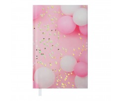 Дневник недатированный Buromax Only A6 288 страниц розовая линия (BM.2627-10)