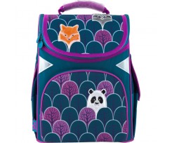 Рюкзак шкільний каркасний GoPack Education, 34x26x13см, 11л, поліестер, Magic forest (GO20-5001S-4)