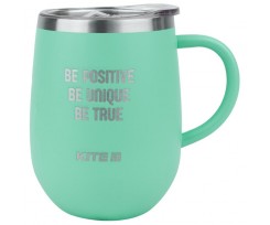 Термокружка Kite Be positive 360 мл бирюзовая (K22-378-02-2)