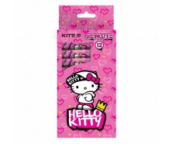 Пастель масляная Kite Hello Kitty 12 штук ассорти (HK21-071)