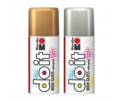Фарба-спрей, High Gloss, Золота, 150мл, do it, Marabu