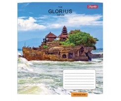 Тетрадь 1 Сентября Glorius nature А5 24 листа клетка (765440)
