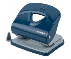 Дырокол Axent Exakt-2 Earth до 30 листов металлический синий (3930-29-A)
